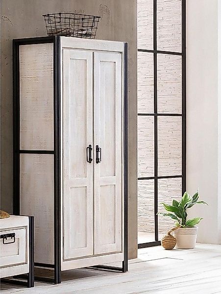 SIT Garderobenschrank "White Panama", im Vintage Look günstig online kaufen