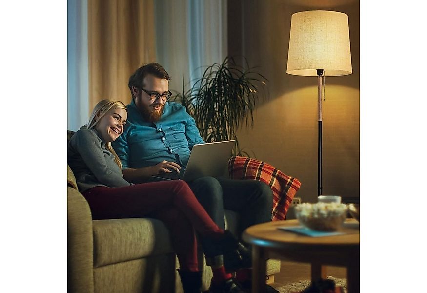 TLGREEN Stehlampe LED Stehleuchte, Wohnzimmerlampe, E27 Lampensockel, Max. günstig online kaufen