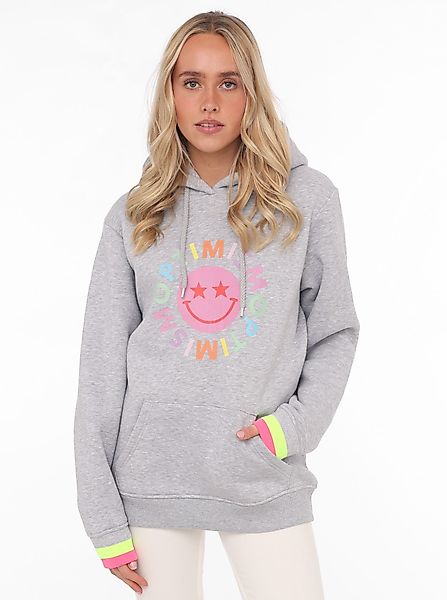 Zwillingsherz Hoodie Hoodie "Optimism" Kapuze, Neon-Details, günstig online kaufen