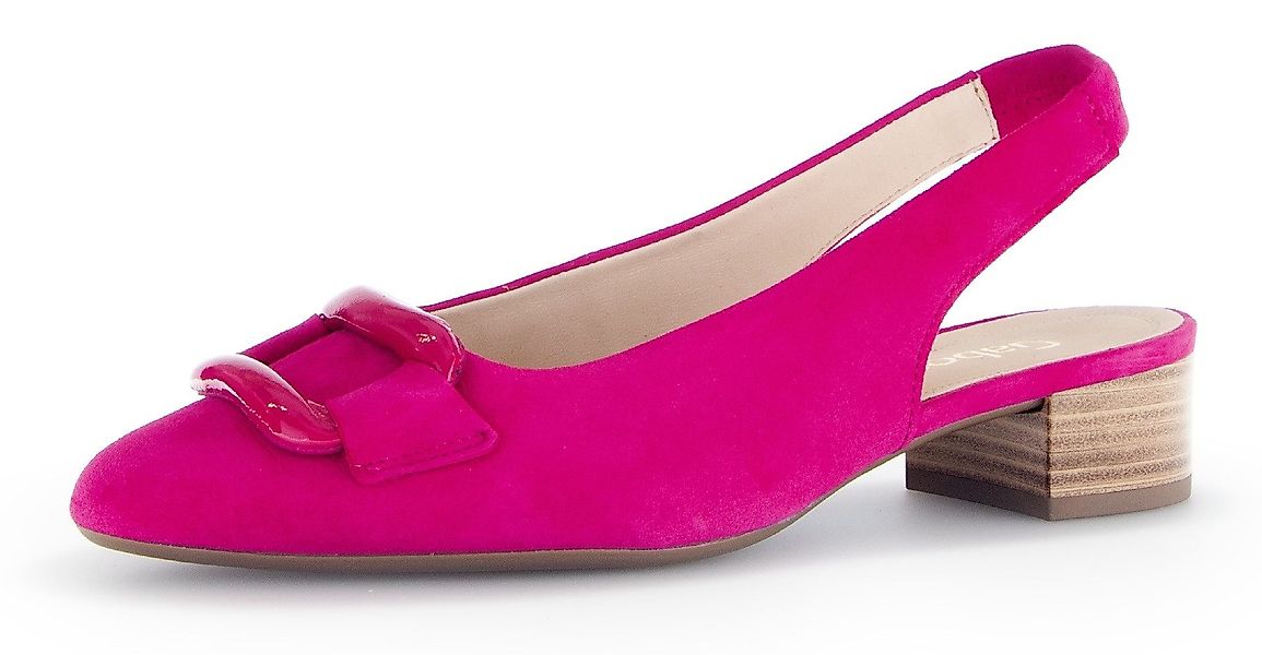 Gabor Slingpumps Blockabstz, Festtagsschuh, Hochzeitsschuh mit günstig online kaufen