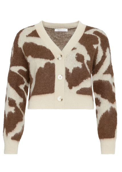 SASSYCLASSY Cardigan Cardigan mit Animal-Print für günstig online kaufen