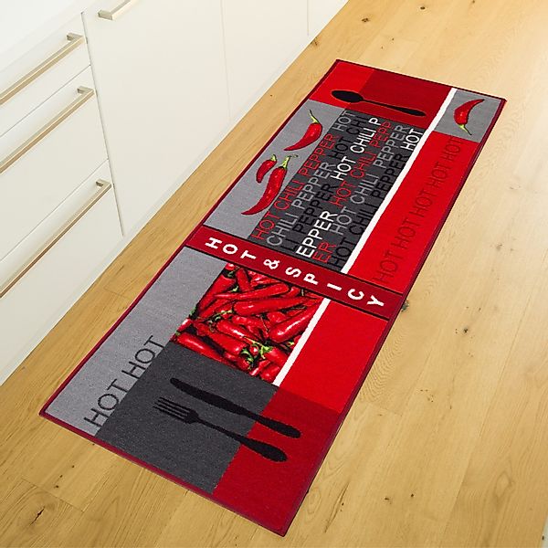 Andiamo Küchenläufer Hot Pepper, rechteckig, Höhe: günstig online kaufen