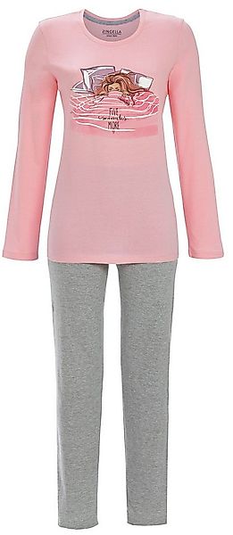 Ringella Schlafanzug Damen Pyjama mit langem Arm (2 tlg) Modisches Design günstig online kaufen