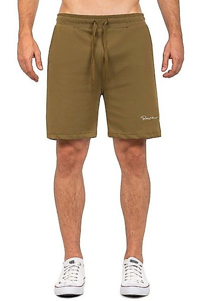 Reichstadt Shorts Casual Kurze Hose 23RS043 Khaki L Mit hochwertigem Stitch günstig online kaufen