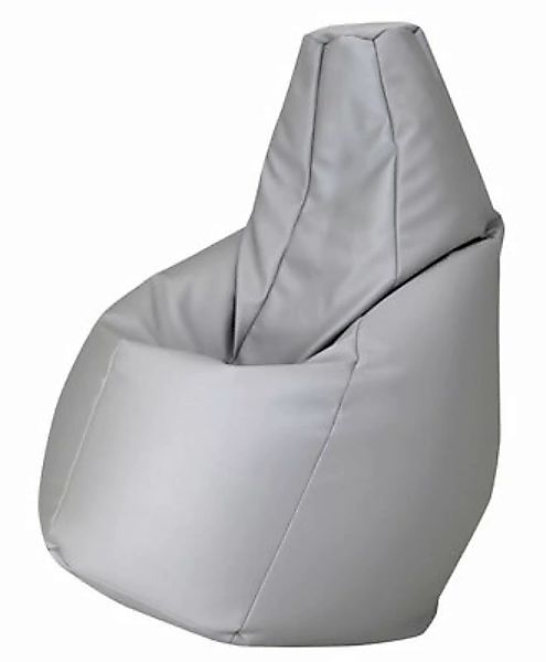 Sitzkissen Sacco Outdoor textil grau / outdoorgeeignet - Stoff - Zanotta - günstig online kaufen