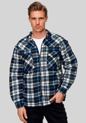 Egomaxx Blouson Fleece Holzfäller Kariert Gefüttert günstig online kaufen