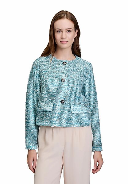 Betty&Co Jackenblazer "Betty & Co Damen Kuscheljacke mit Knöpfen", Material günstig online kaufen