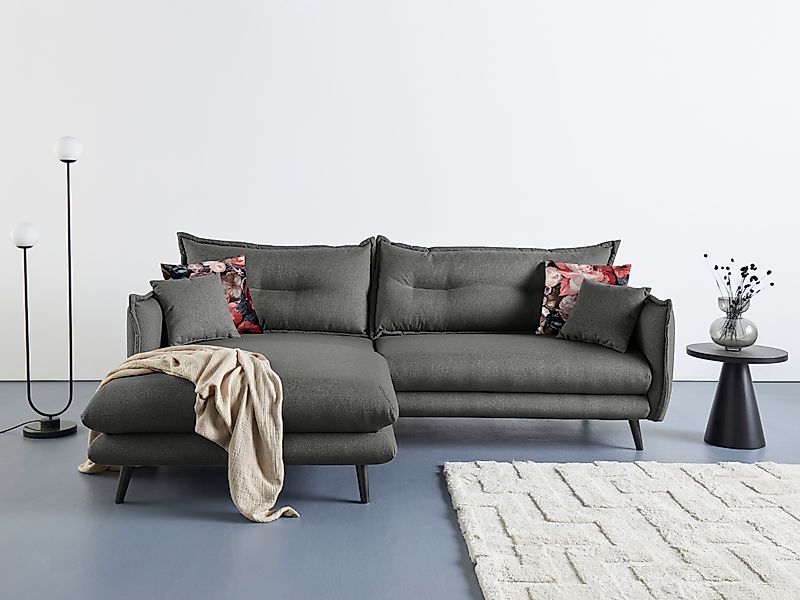 INOSIGN Ecksofa Lazio modernes Design, bequem, günstig online kaufen