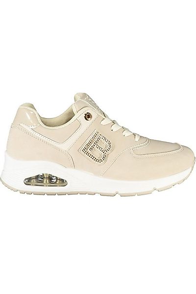 Laura Biagiotti Sneaker Beiger Damensneaker mit Strass & kontrastierenden günstig online kaufen