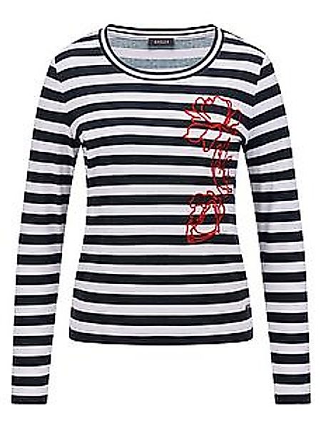 Rundhals-Shirt BASLER blau günstig online kaufen