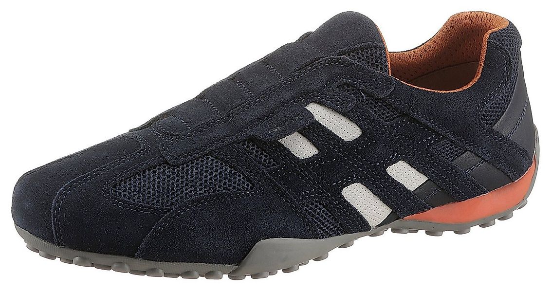 Geox UOMO SNAKE Slip-On Sneaker Freizeitschuh, Slipper mit Geox Spezial Mem günstig online kaufen