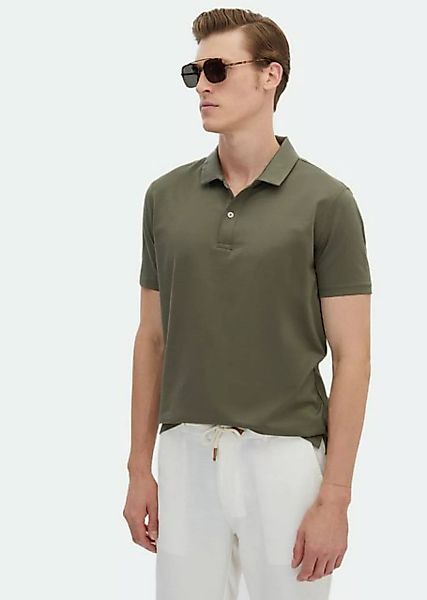 RAMSEY Poloshirt Schlichtes T-Shirt aus 100 % Baumwolle mit Polokragen günstig online kaufen