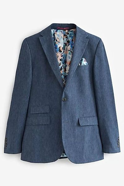 Next Baukastensakko Tailord Fit Anzug aus Leinengemisch: Sakko (1-tlg) günstig online kaufen