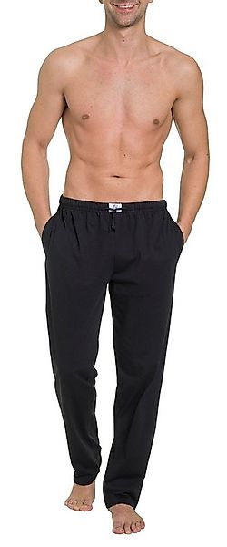 HAASIS Bodywear 1919 Pyjamahose Herren Jerseyhose 77111873-schwarz (1-tlg) günstig online kaufen