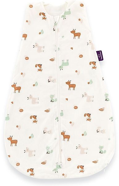 Träumeland Babyschlafsack Sommerschlafsack LIEBMICH Baumwolle Waldtiere, günstig online kaufen