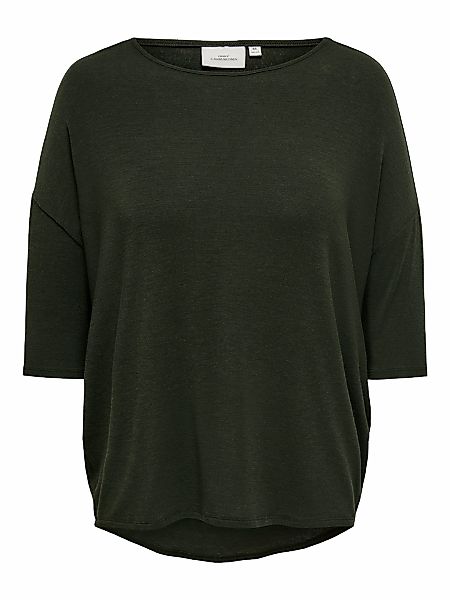 ONLY CARMAKOMA 3/4-Arm-Shirt "CARLAMOUR 3/4 TOP JRS NOOS" günstig online kaufen