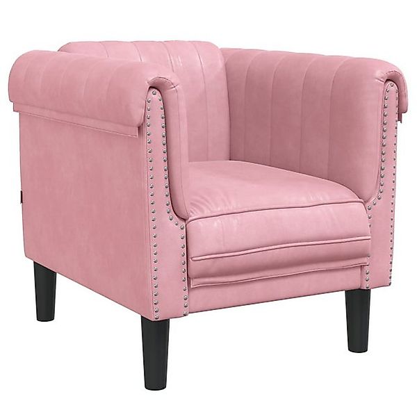 vidaXL Sofa Sessel Rosa Samt günstig online kaufen