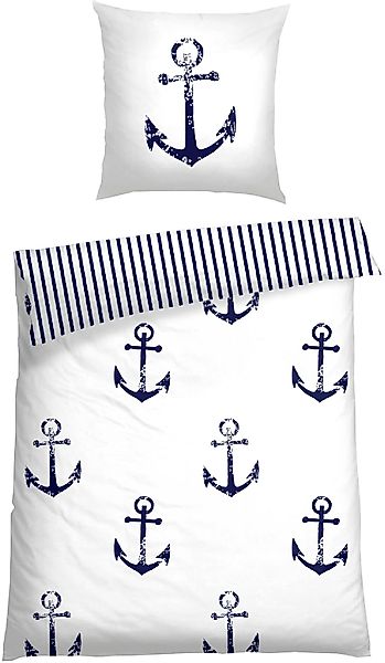 Schiesser Bettwäsche Marina, maritime Momente in günstig online kaufen