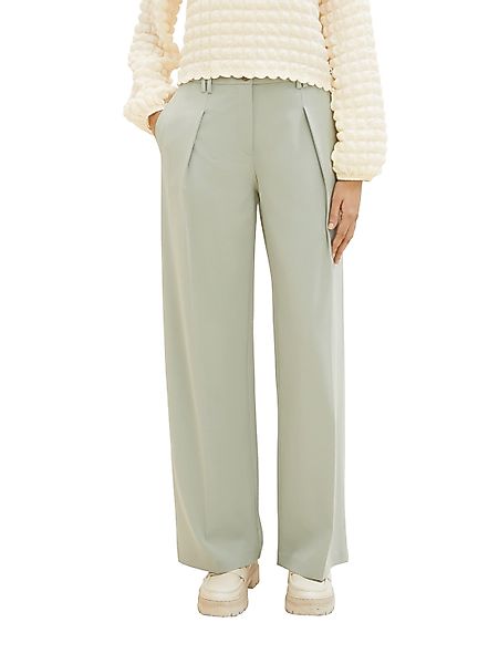 TOM TAILOR Bundfaltenhose Lea Wide Leg günstig online kaufen