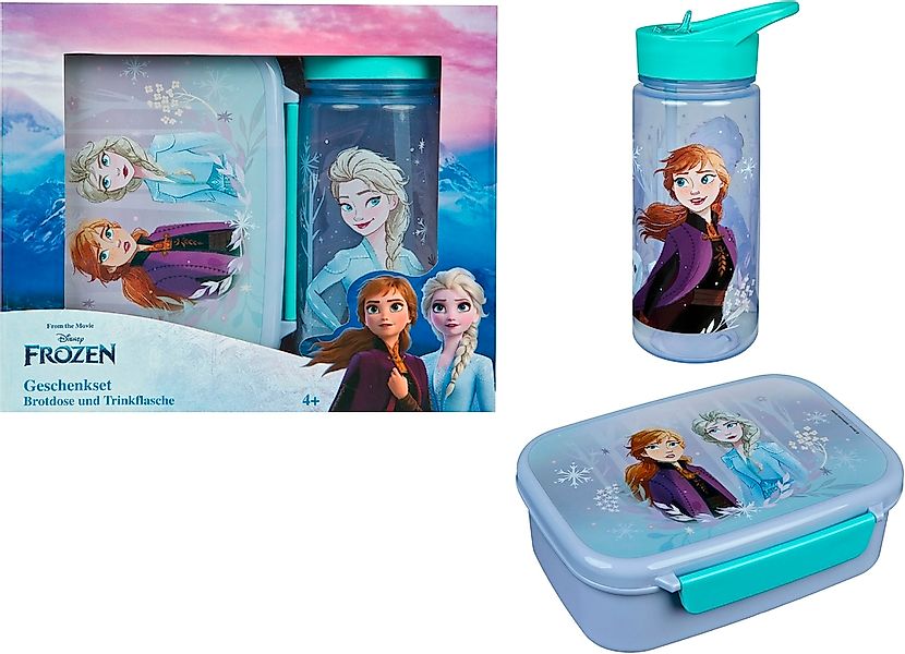 Scooli Lunchbox "Frozen" Set, 2 tlg. mit Trinkflasche günstig online kaufen