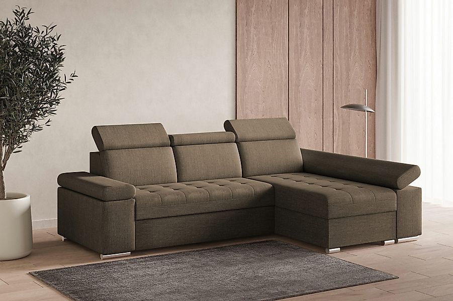 MOEBLO Ecksofa LUKA, modernes Schlafsofa, bequemes günstig online kaufen
