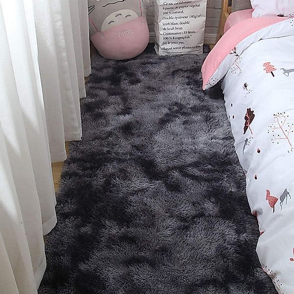 LuxusKollektion Hochflor-Teppich Teppich Schlafzimmer Wohnzimmer Plüsch günstig online kaufen
