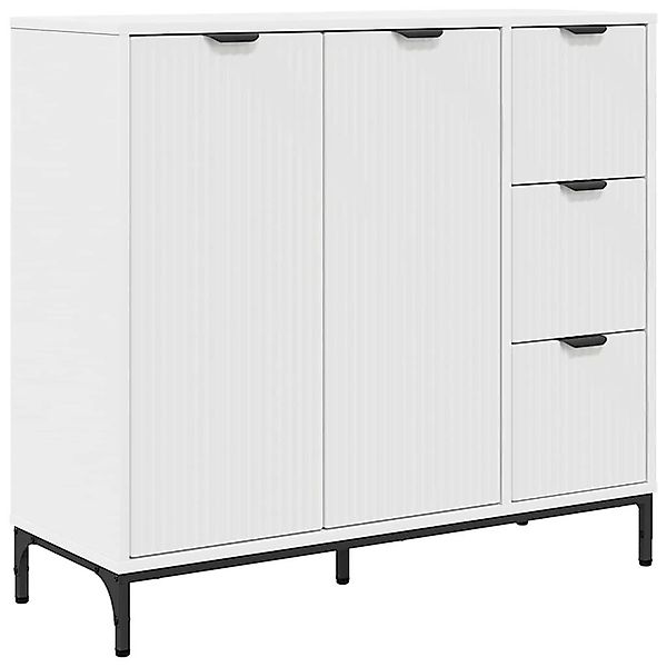 vidaXL Sideboard Sideboard mit Schubladen Weiß günstig online kaufen
