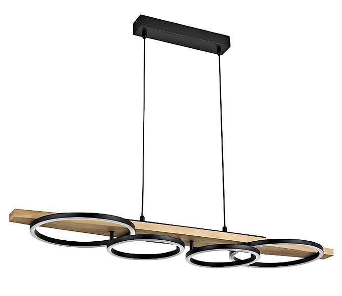 casa NOVA LED Pendelleuchte TONDO, 4-flammig, günstig online kaufen