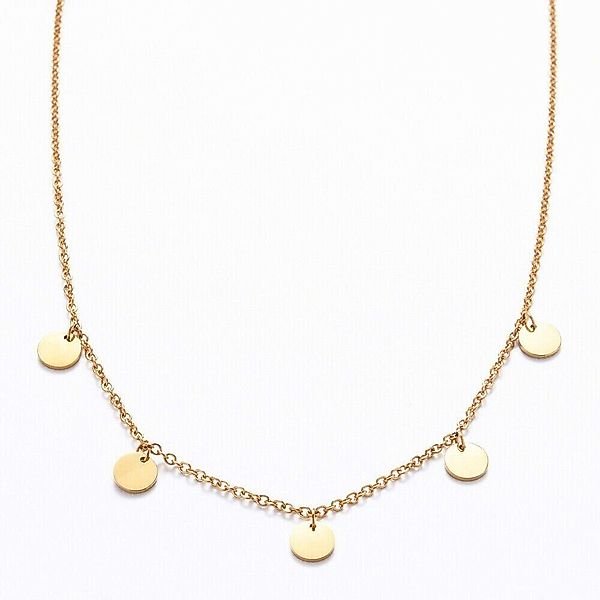 Kim Johanson Kette mit Anhänger Coins günstig online kaufen