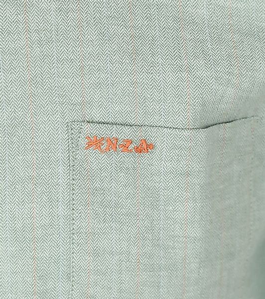NZA Hemd Cody Leinen Blend Grün - Größe XL günstig online kaufen