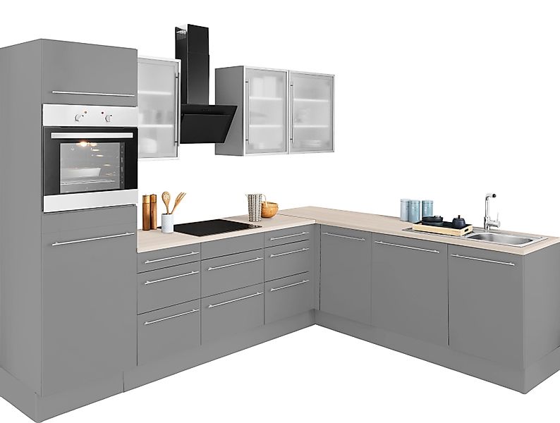 OPTIFIT Winkelküche "Bern", Stellbreite 285x225 cm, wahlweise mit E-Geräten günstig online kaufen