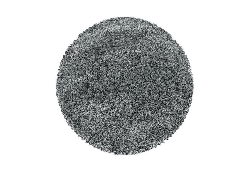 Carpettex Hochflor-Teppich Unicolor - Einfarbig, Rund, Höhe: 30 mm, Teppich günstig online kaufen