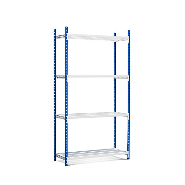 PROREGAL Fachbodenregal Maximus HxBxT 260 x 100 x 68 cm 4 Ebenen Offener Fa günstig online kaufen