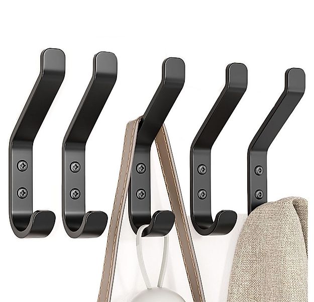 SURFOU Kleiderhaken Garderobenhaken kleiderhaken Schwarz Wandhaken zum Schr günstig online kaufen