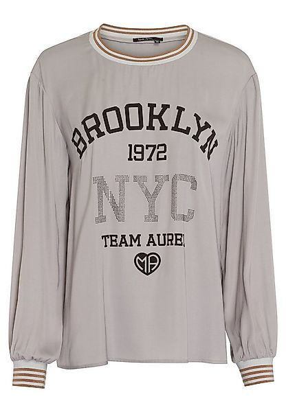 MARC AUREL Blusentop mit College-Print günstig online kaufen