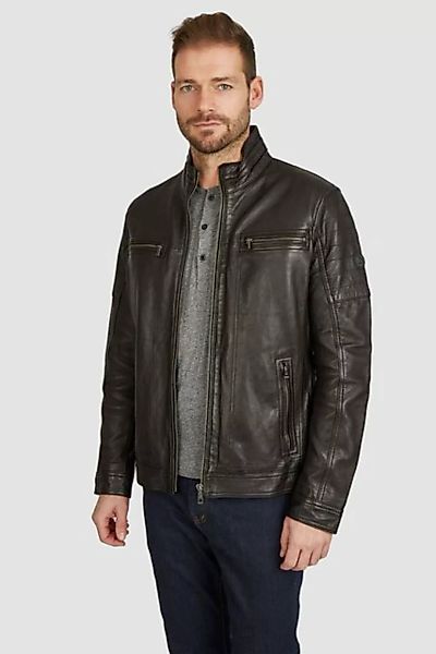 bugatti Lederjacke BUGIORGIO (1-St) mit modischen Steppungen günstig online kaufen