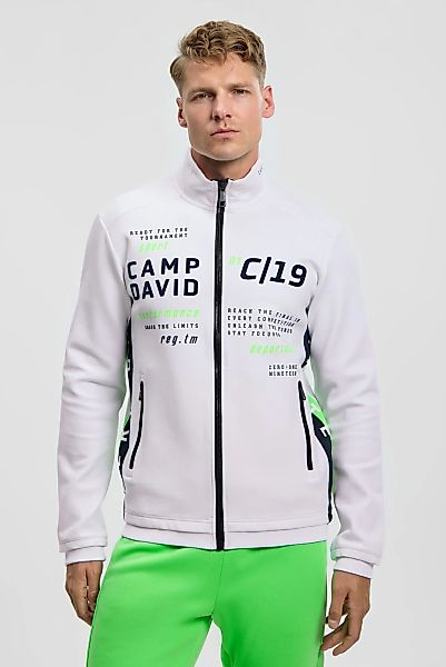 CAMP DAVID Sweatjacke mit Reißverschlusstaschen günstig online kaufen