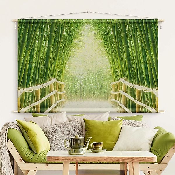 Wandteppich Bamboo Way günstig online kaufen