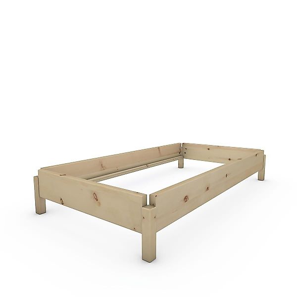 TUGA-Holztech Massivholzbett Stapelbett 70 x 140 günstig online kaufen