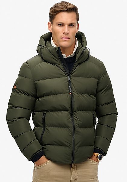 Superdry Steppjacke HOODED SPORTS PUFFER JACKET günstig online kaufen
