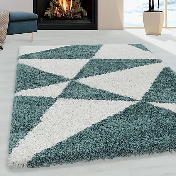 Ayyildiz Teppiche Hochflor-Teppich »TANGO 3101«, rechteckig, 50 mm Höhe, Wo günstig online kaufen