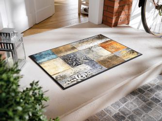 wash+dry by Kleen-Tex Fußmatte Tilea, rechteckig, günstig online kaufen