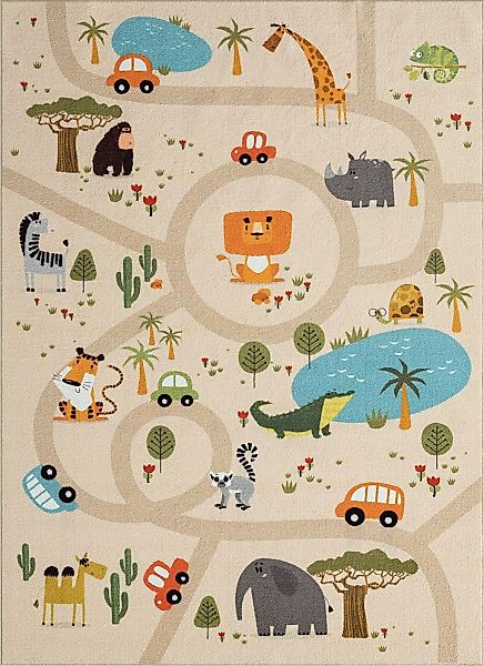the carpet Teppich Happy Life, rechteckig, Höhe: 4 mm, Life Kinderzimmer Te günstig online kaufen