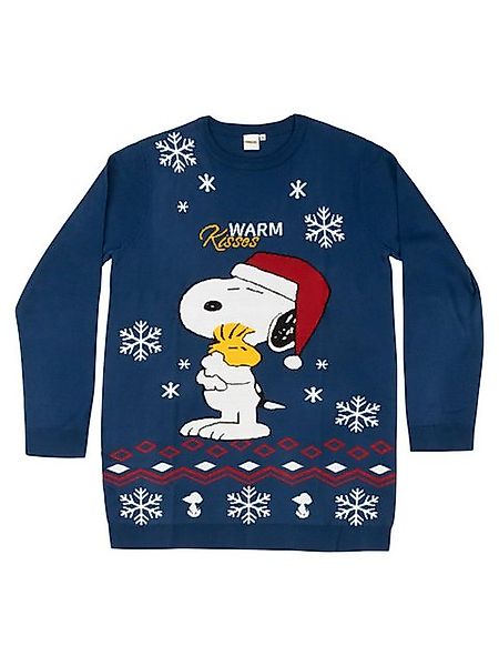 United Labels® Strickpullover The Peanuts Snoopy Strickkleid Warm Kisses Wi günstig online kaufen