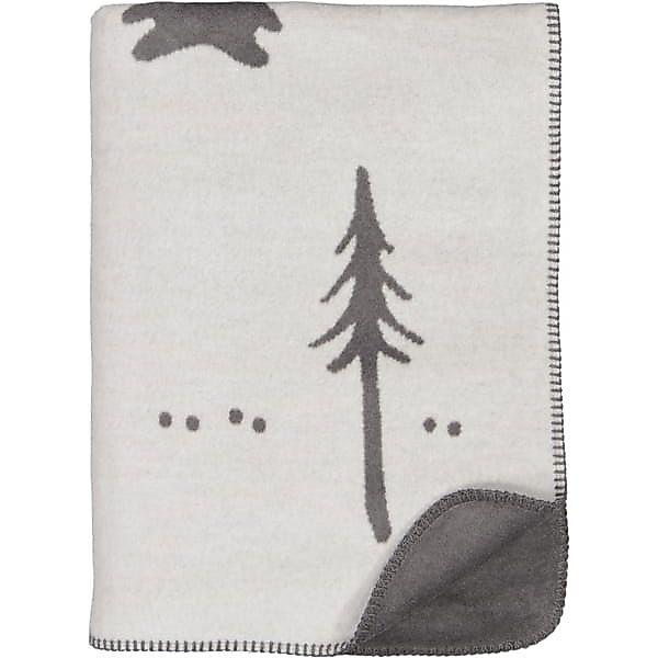 Cawö Wohndecken WINTER EDITION Tannen 62730 - Farbe: stein/anthrazit - 70 - günstig online kaufen