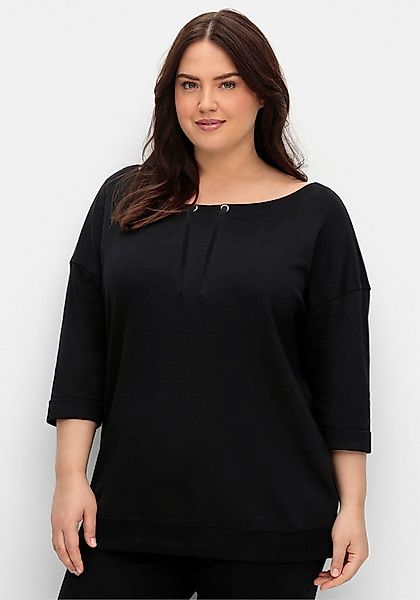 Sheego Sweater Oversize-Shirt . günstig online kaufen