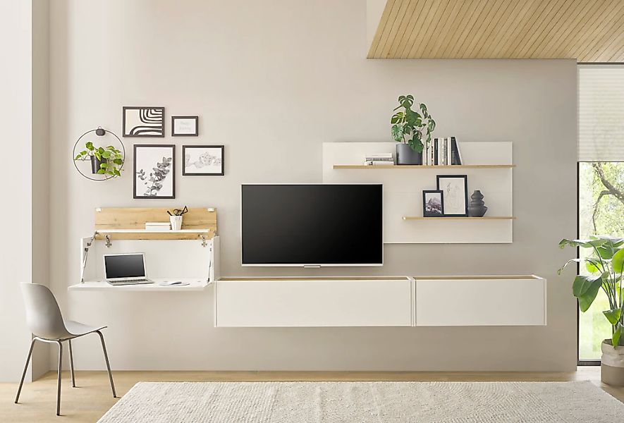 Home affaire Büromöbel-Set "CiTY/GiRON" Set, 4 Stk. tlg. Home Office günstig online kaufen