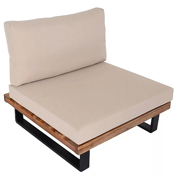 MCW Lounge-Sessel H54 Hellbraun Polster beige günstig online kaufen