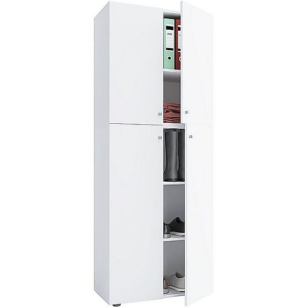 VCM Schuhschrank XL Holz Großer Schuhschrank Schuhkommode Lona 5 günstig online kaufen