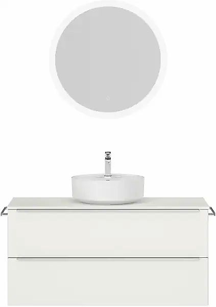 nobilia® Badmöbel-Set »Alvene« vormontiert, mit Soft-Close, 2 Stk. tlg. günstig online kaufen